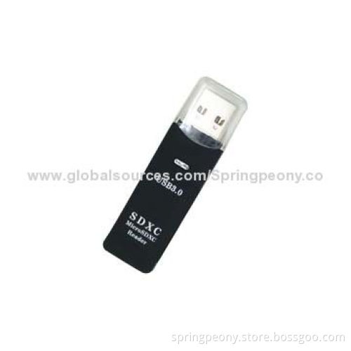 USB3.0 Card Reader with Cute Figure Design, Simple, Reader for SD and TF Cards
